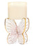 Bath & Body Works Glass Butterfly 3-Wick Candle Holder