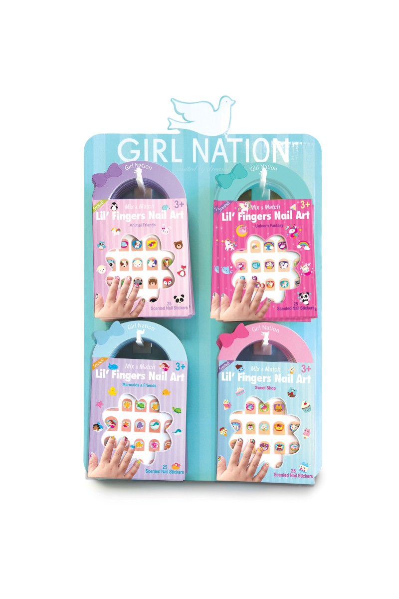 Lil' Fingers Nail Art Value Packs