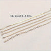 4pcs Stylish Hip Hop Link Chain Bracelet Set