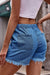 Lily Clothing Women's Elastic Waist Denim Shorts