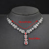 Luxury Iced Out Shiny White Zircon Y-Shaped Tennis Necklace