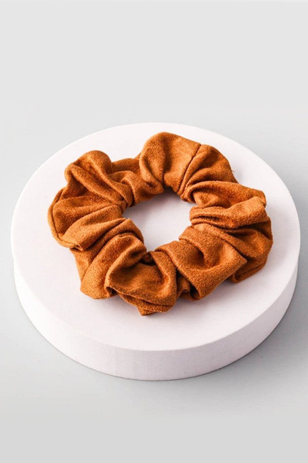 Suede Scrunchies