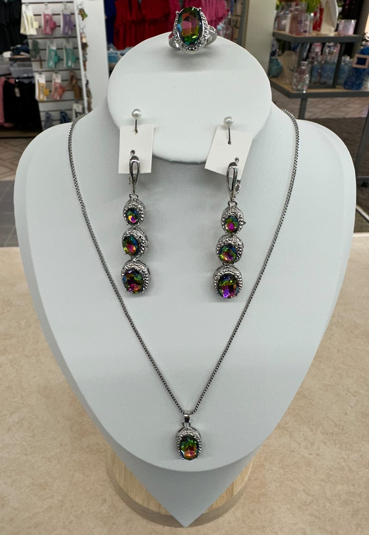 Elegant Zirconia Jewelry Set