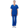 4 Way Stretch 8 Pocket V-Neck Flare Medical Scrubs