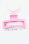 Extra Large Matte Rectangle Hair Claws