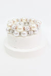 Pearl Stoneball Bead Bracelets