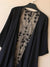 Women's Plus Size Elegant Floral Embroidery Short Sleeve Kimono