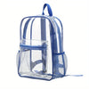 Clear Large Capacity Zipper Backpack
