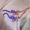 American Flag Element Chain Anklet