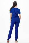 4-Way Stretch 6 Pocket V-Neck Jogger Medical Scrubs