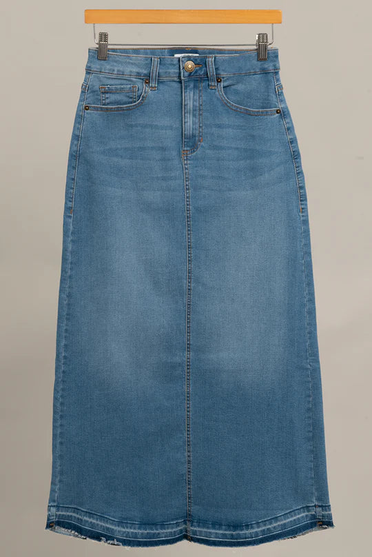 Women's Jean 36" Maxi Skirt
