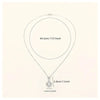 925 Silver Plated Heart Necklace