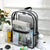 Clear Large Capacity Zipper Backpack