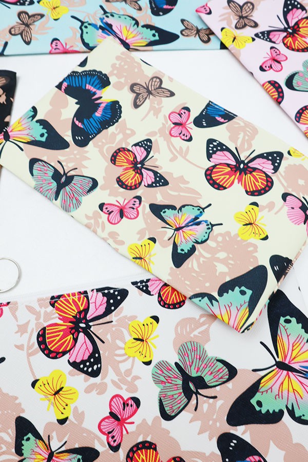 Women's Butterfly Cosmetic Pouch