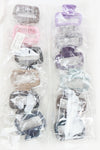Medium Size Matte Rectangle Hair Claws