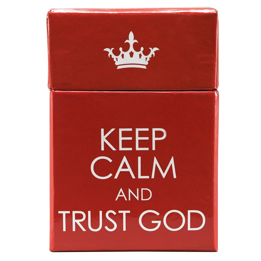 Keep Calm and Trust God Box of Blessings